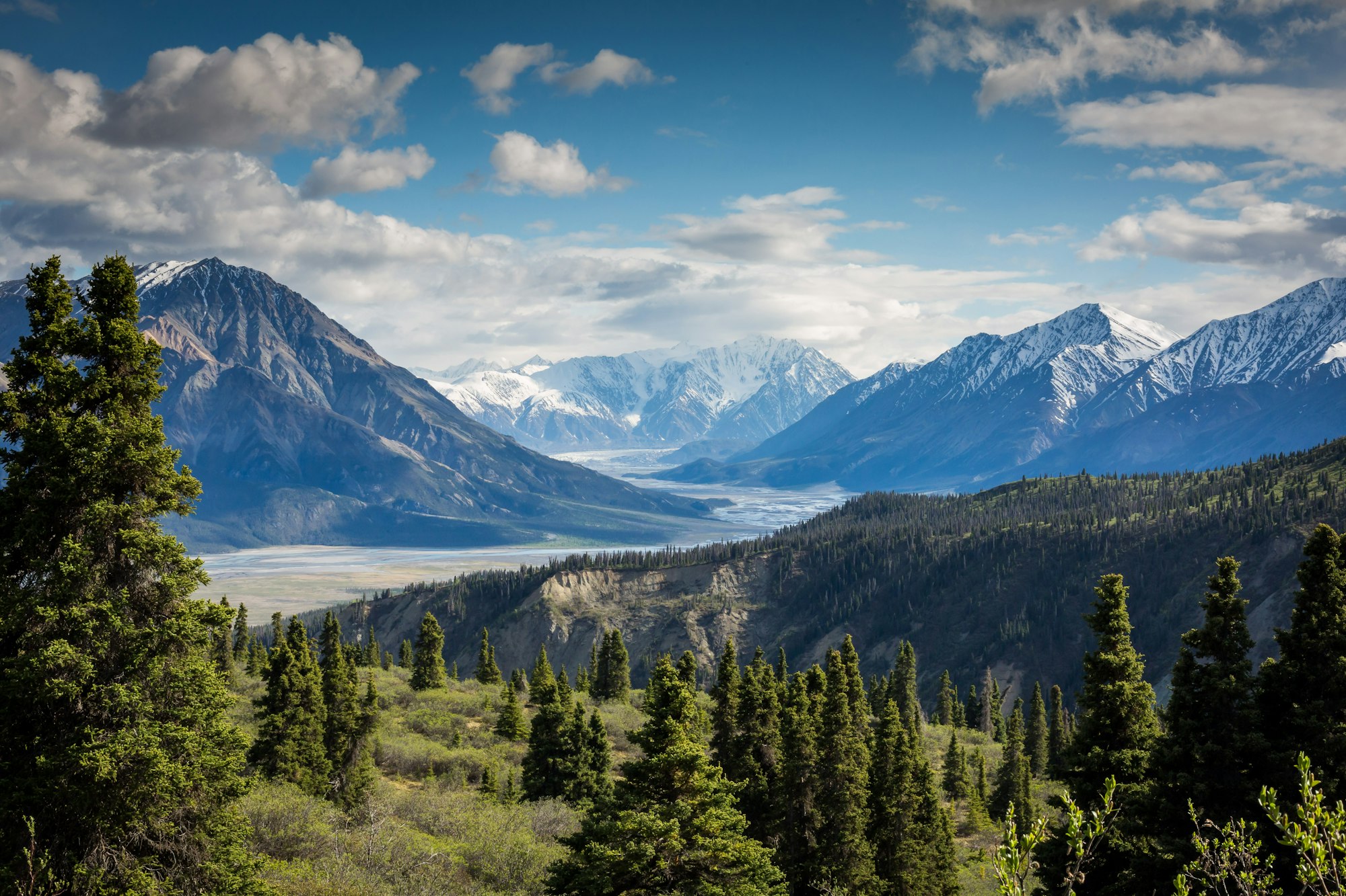 Mountain landscape in New Zealand